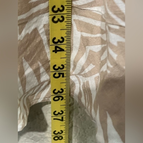 Loft Palm Print dress women’s  size 8 preowned but in great condition - Picture 11 of 16